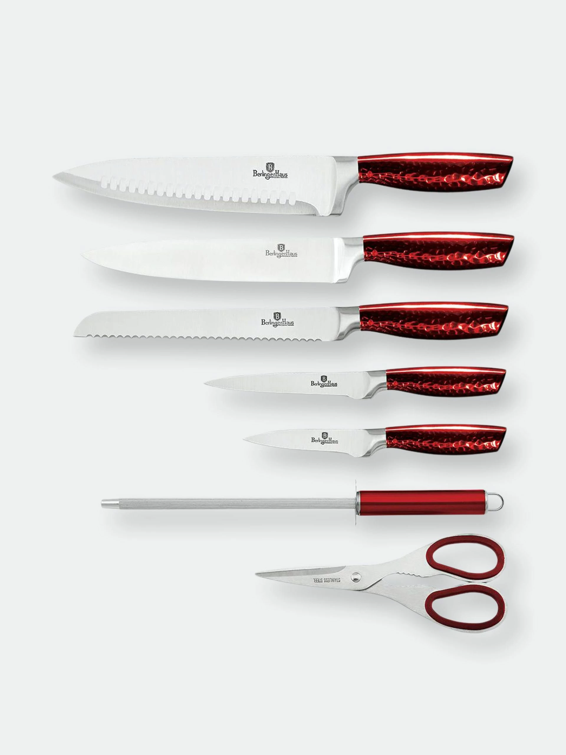 Berlinger Haus 8-Piece Kitchen Knife Set With Acrylic Stand 4 Berlinger Haus 8-Piece Kitchen Knife Set With Acrylic Stand – Bild 2