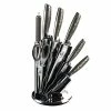 Berlinger Haus 8-Piece Knife Set With Acrylic Stand Carbon Collection