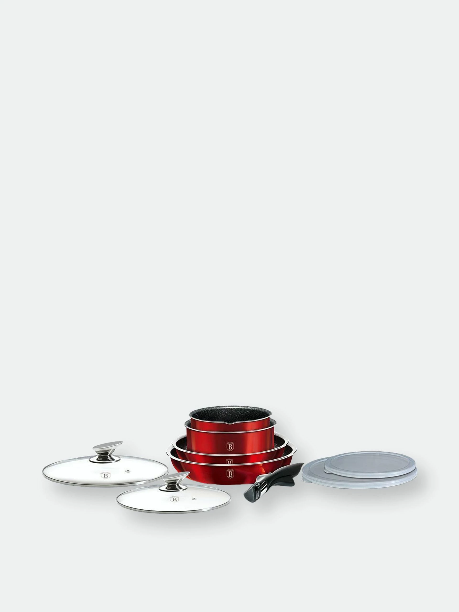 Berlinger Haus 9-Pieces Cookware Set W/ Ergonomic Handle Aquamarine Collection 11 Berlinger Haus 9-Pieces Cookware Set W/ Ergonomic Handle Aquamarine Collection – Bild 9