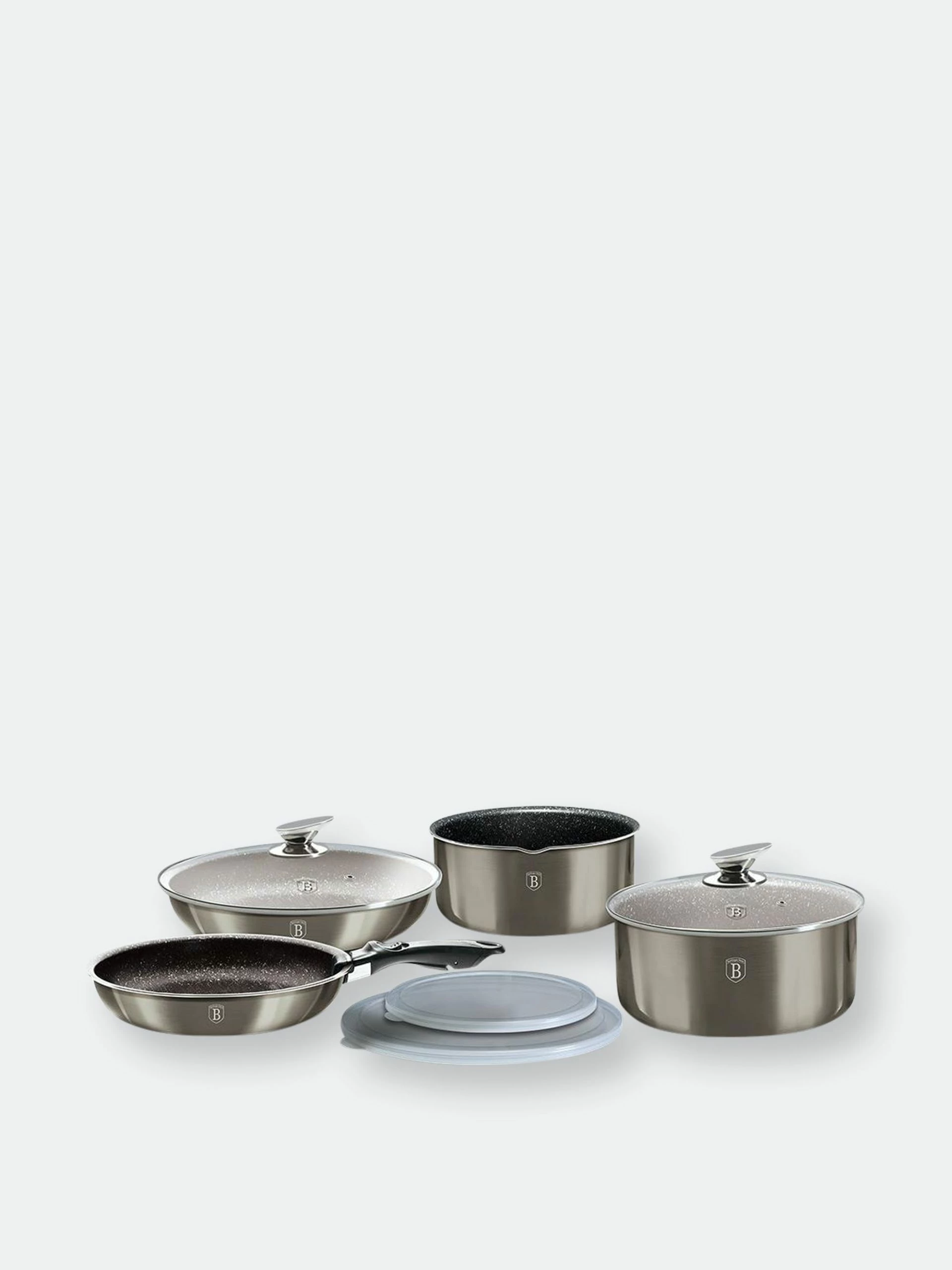 Berlinger Haus 9-Pieces Cookware Set W/ Ergonomic Handle Aquamarine Collection 7 Berlinger Haus 9-Pieces Cookware Set W/ Ergonomic Handle Aquamarine Collection – Bild 5