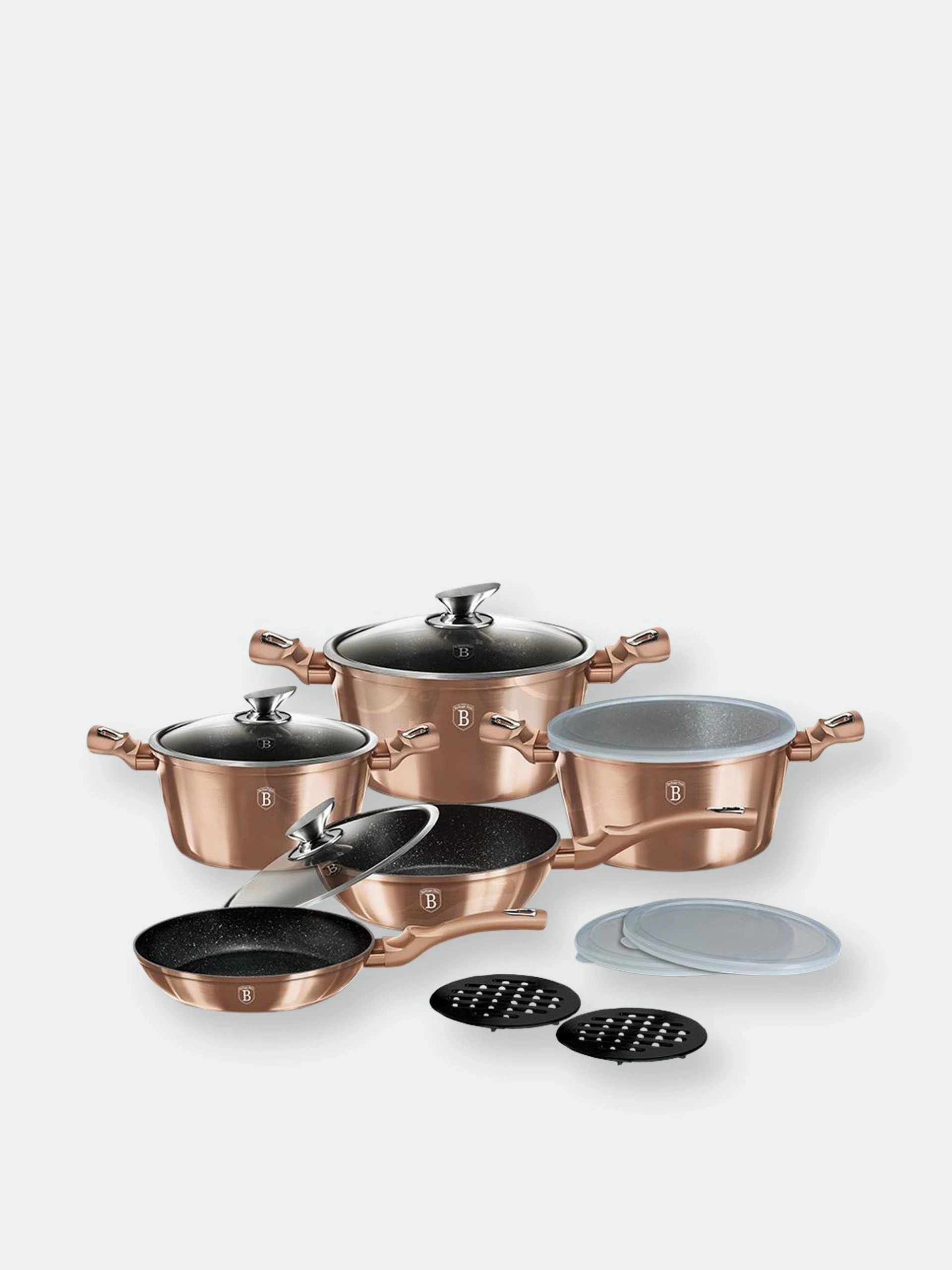 Berlinger Haus 13-Piece Kitchen Cookware Set 4 Berlinger Haus 13-Piece Kitchen Cookware Set – Bild 2
