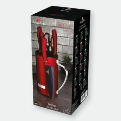 Berlinger Haus 7-Piece Knife Set With Mobile Stand Rose Gold Collection -Tools Verkaufsladen M05999108433870 3033739768 scaled